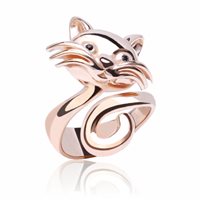Anello La Gatta Gioielli Donna in Argento Zirconia LG01AN/R - LG01AN/R